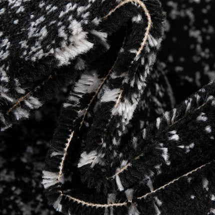 Unique Loom Sofia Collection Traditional Vintage Black Runner Rug (3' x 16')