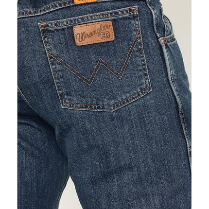Wrangler Riggs Workwear Men's Flame Resistant Regular Fit Jean Work Utility Pants, Dark Tint, 36W x 30L