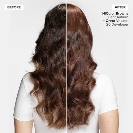 L'OREAL TECHNIQUE HiColor Browns & Blondes Permanent Hair Color - Lifts Dark Hair in One Step Leaving No Brassiness, Rich and Smooth Creme Formula, Intense & Long-Lasting, H2 Cool Light Brown