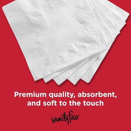 Vanity Fair Everyday Napkins, 200 Count (Packaging Design May Vary)