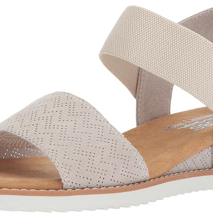 Skechers Women's BOBS Desert Kiss Ankle Strap Sand
