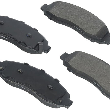 BOSCH BE962H Blue Semi-Metallic Disc Brake Pad Set With Hardware - Compatible With Select Dodge Dakota; FRONT