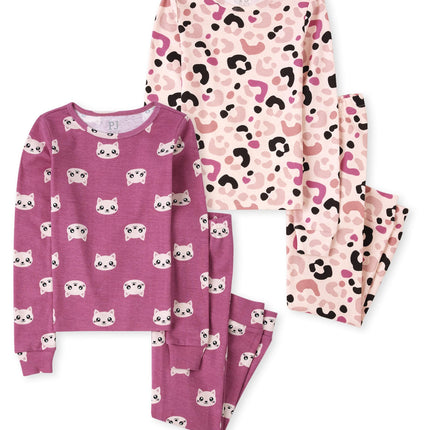 The Children's Place Girls Pajama Set (Pack of 2),
