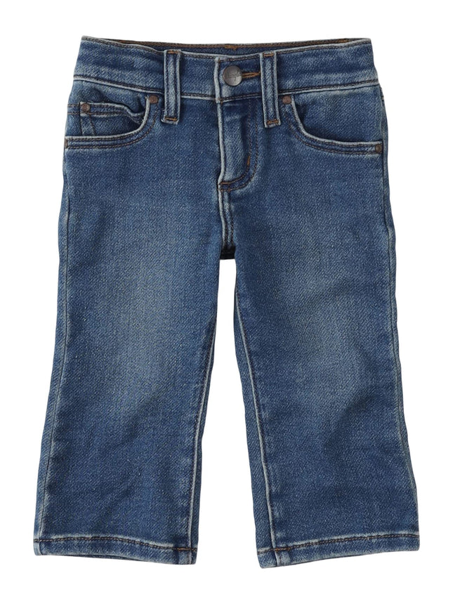 Wrangler Baby Boys' Five Pocket Boot Cut Jean, Rop