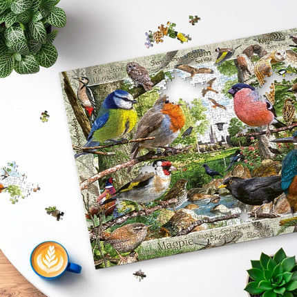 Ravensburger Our Feathered Friends 1000 Piece Jigsaw Puzzle for Adults, Garden Birds Design, Ages 12 Years and Up