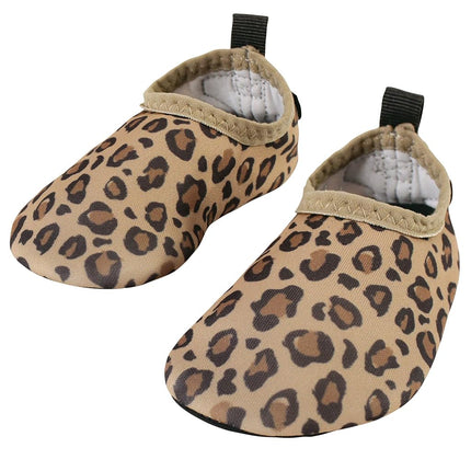 Chaussures aquatiques Hudson Baby unisexe pour bébés et enfants, pour sports, yoga, plage et extérieur, bébé et tout-petit motif léopard, 22-23 Nourrisson