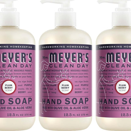 Mrs. Meyer’s Clean Day Liquid Hand Soap, Plum Berr
