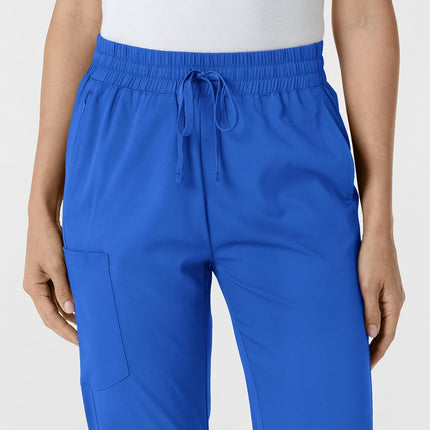 Wink Stovepipe Women's High Low Hem Trousers, Royal, Small Petite