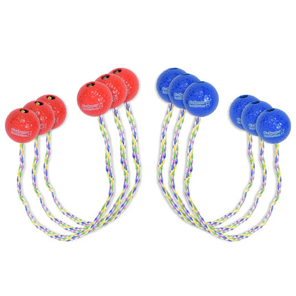 GoSports Ladder Toss Bolo Replacement Set with Real Golf Balls (6-Pack)