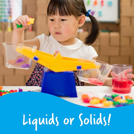 Learning Resources Primary Bucket Balance Teaching Scale, Science/Math, Classroom Balance Scale, Science for Kids, Ages 3+