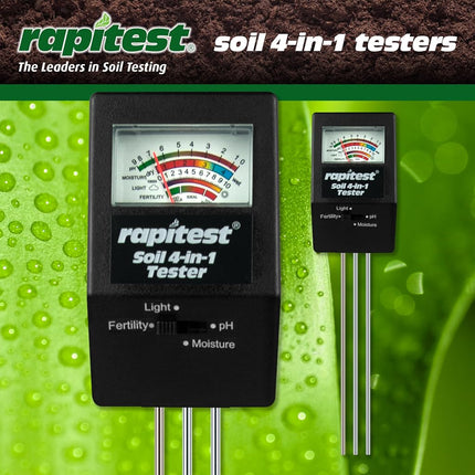 LUSTER LEAF 1880 Rapitest Electronic 4-Way Analyzer Mini Pack De 1
