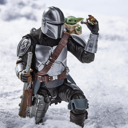 Star Wars The Black Series The Mandalorian & Grogu, Star Wars: The Mandalorian & Grogu Deluxe Collectible 6 Inch Action Figure Gift
