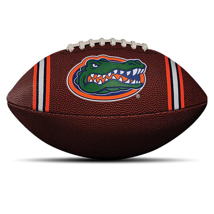 Franklin Sports Florida Gators Kids NCAA Youth Football - Official College Team Junior Footballs with Team Logos for Kids - Junior Size PVC Ball - Backyard + Tailgate Ball - 8.5"
