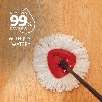 O-Cedar EasyWring Microfiber Spin Mop and Bucket Floor Cleaning System
