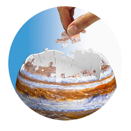 Ravensburger 3D Puzzle Ball - Solar System - Ages 9+, 54 Pieces
