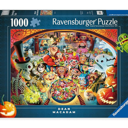 Ravensburger Trick or Treat 1000 piece Jigsaw Puzzle for Adults and Kids Age 12 and Up