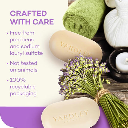 YARDLEY English Lavender Boxed Soap, 120 g