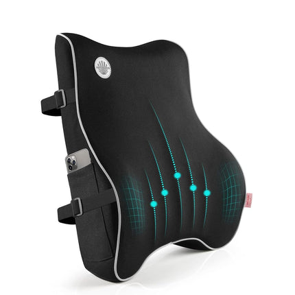 ANTETOKO Lumbar Support Pillow,Memory Foam Back Su