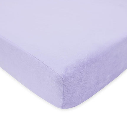 TL Care Heavenly Soft Chenille Fitted Crib Sheet f