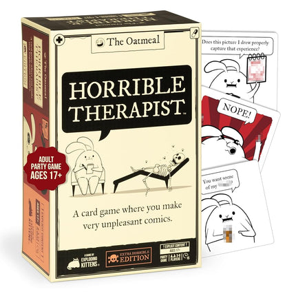 Exploding Kittens Horrible Therapist Extra Horribl