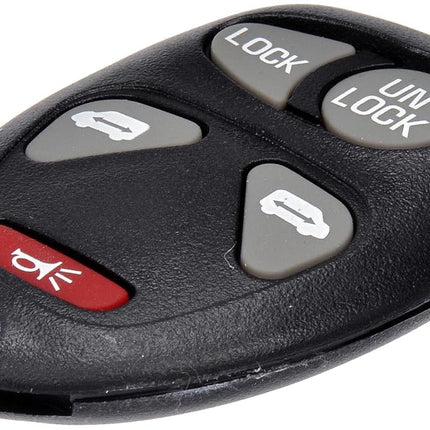 Dorman 13742 Keyless Entry Remote 5 Button Compatible with Chevrolet/Oldsmobile/Pontiac Models
