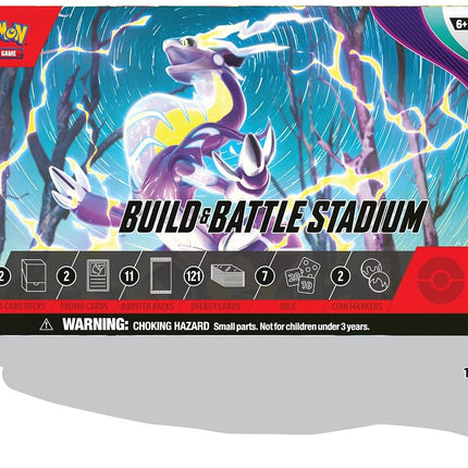 Pokémon TCG: Scarlet & Violet Build & Battle Stadium (2 Decks, 11 Boosters & more)