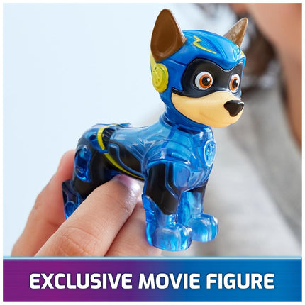Paw Patrol: The Mighty Movie, Airplane Toy with Skye Mighty Pups Action Figure, Lights and Sounds, Kids Toys for Boys & Girls 3+