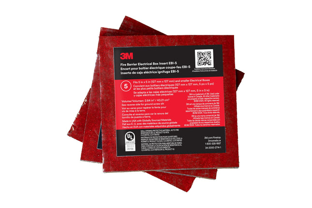 3M™ Fire Barrier Electrical Box Inserts EBI-4, 3.2