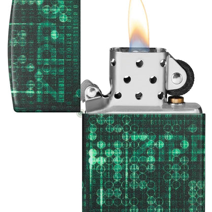 Zippo Glow in The Dark Lighter, Green