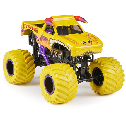 Monster Jam, Official El Toro Loco Monster Truck, Collector Die-Cast Vehicle, 1:24 Scale, Kids Toys for Boys and Girls Ages 3 and up
