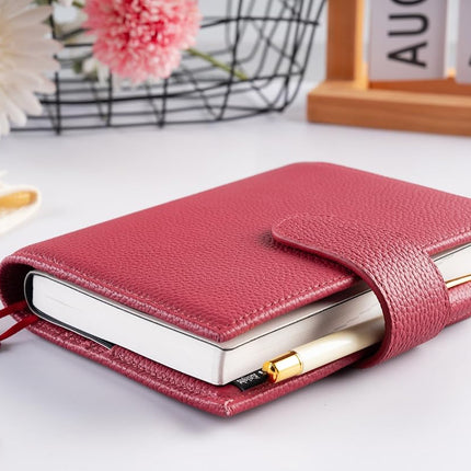 Ox Knight Leather A6 Planner Cover Fits Hobonichi, Midori MD & Stalogy