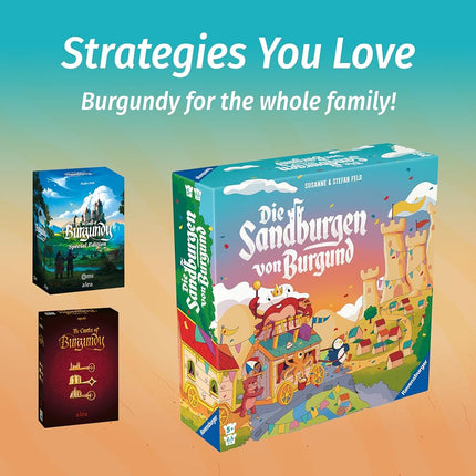 Ravensburger Sandcastles of Burgundy - Board Games for Kids Age 5 Years Up