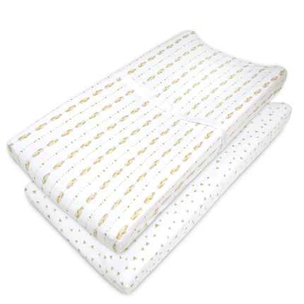 American Baby Company 2 Pack Printed 100% Cotton K