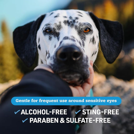 Veterinary Formula Smart Coat Complex Tear Stain Wipes for Dogs & Cats, 100 CT – Gently Wipe Away Debris and Clean Stains Around The Eyes of Pets, Fragrance-Free and Pre-Saturated