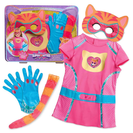 Just Play Disney Junior SuperKitties Ginny – Ensemble d'habillage, jouets pour enfants de 3 ans et plus