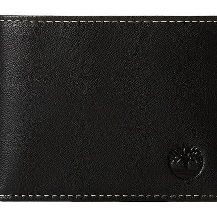 Timberland mens Blix Slimfold Wallet Billfold, Black, One Size UK