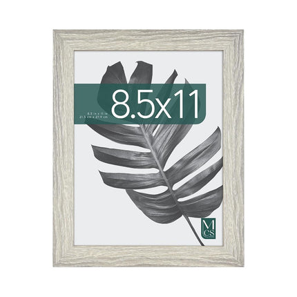 MCS Studio Gallery Frame Grey Wood Grain 8.5 x 11 