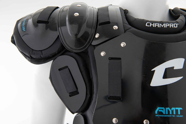 CHAMPRO Air Management Plated Umpire Chest Protector for Baseball and Softball Officials, X-Large