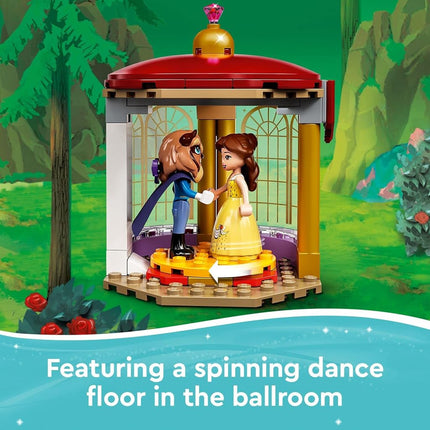 LEGO Disney Belle and The Beast’s Castle 43196 Building Kit; an Iconic Castle Construction Toy for Creative Fun; New 2021 (505 Pieces)