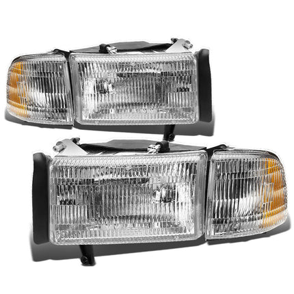 DNA MOTORING HL-OEM-DR94-4P, OEM style Headlight A