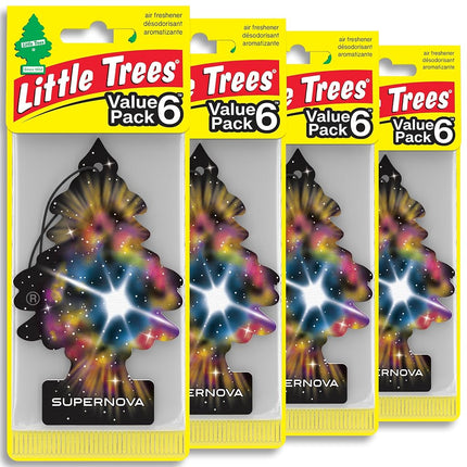 LITTLE TREES Supernova 24 Air Fresheners, Hanging 