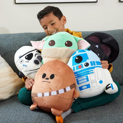 Star Wars Cuutopia Plush Stormtrooper, Soft Rounded Pillow Doll, Collectible Toy Gift Inspired by the Character, 10-inch