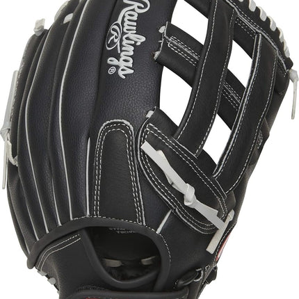 Rawlings | Gant de softball lent RSB | Lancer main droite | 13" - Toile en H professionnelle