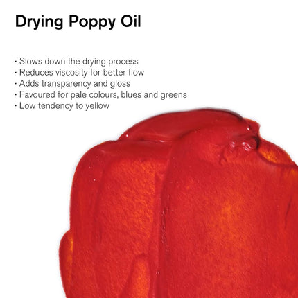 Winsor & Newton Drying Poppy Oil, 75ml
