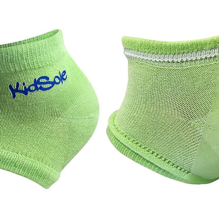 KidSole Sangle de Talon en Gel pour Enfants Souffrant de Sensibilité du Talon due à la Maladie de Sever, à la Fasciite Plantaire. (Vert)