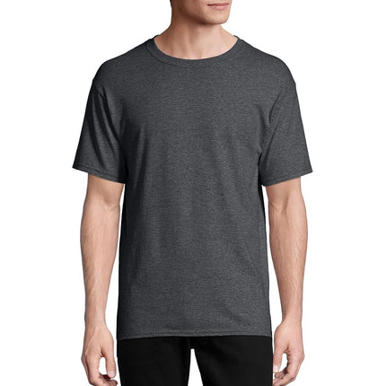Hanes Men's ComfortSoft Long Sleeve T-Shirt 4-Pack, Charcoal Heather, XXL
