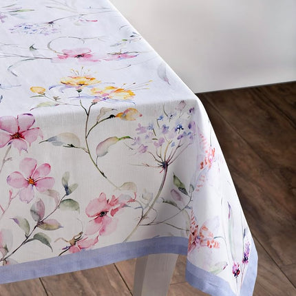 Maison d' Hermine Table Cloth Rectangle Table Reusable 100% Cotton 70"x90"