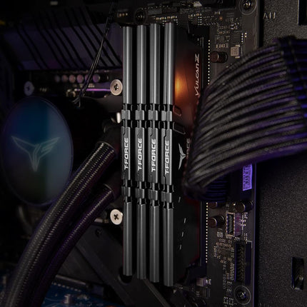 Team T-force Vulcan Z 16Gb Silver Heatsink 2 X 8Gb Ddr4 3200Mhz Dimm System Memo