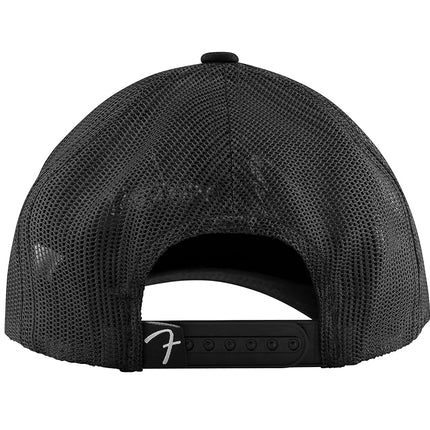 Fender® Snap Back Pick Holder Hat, Black
