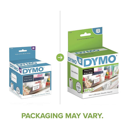 DYMO 30324 printer label - printer labels (White, 2.125" - 2.75")